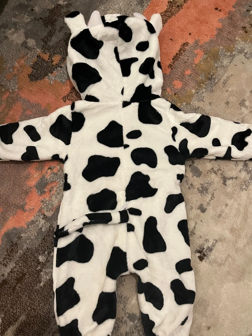 Cow Plush Hooded Baby Costume 3-6 months